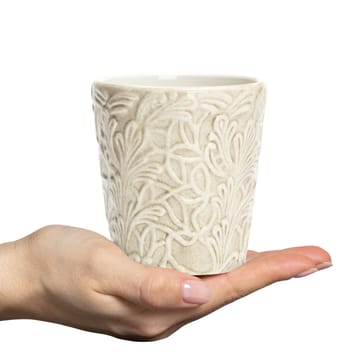 Lace mugg 30 cl - Sand - Mateus