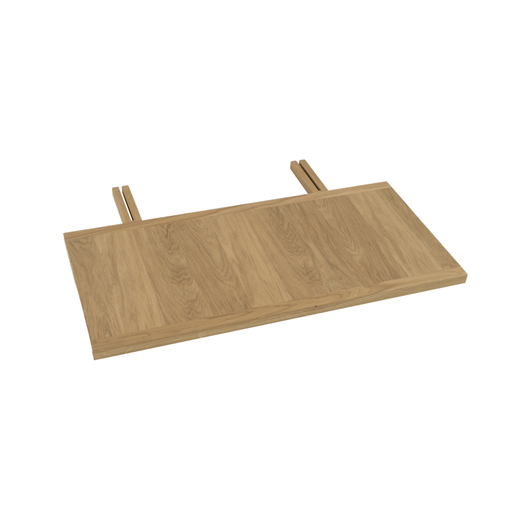 Arv matbord iläggsskiva - Vitpigmenterad mattlackad ek - Mavis