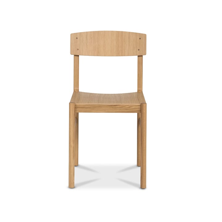 Rod stol - Vitpigmenterad mattlackad ek - Mavis