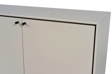 Volt sideboard 80x148 cm - Beige-svart - Mavis