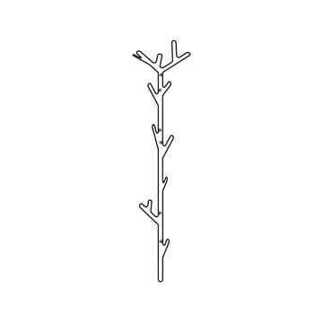 Branch Hanger - svart - Maze