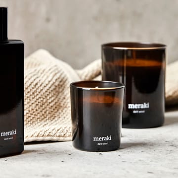 Meraki doftljus 15 timmar 2-pack - Dark wood - Meraki