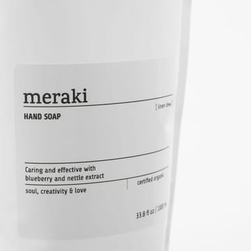 Meraki handtvål refill 1000 ml - Linen dew - Meraki