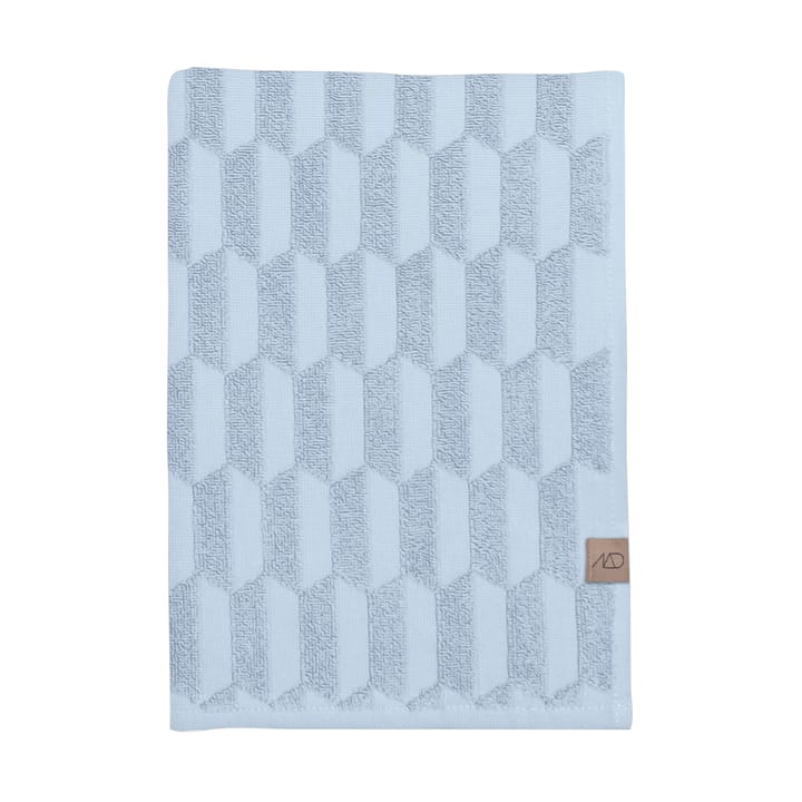 Geo badhandduk 70x133 cm - Light Blue - Mette Ditmer