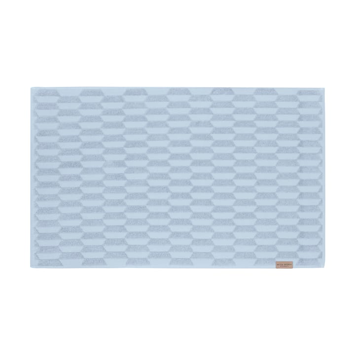 Geo badrumsmatta 50x80 cm - Light Blue - Mette Ditmer