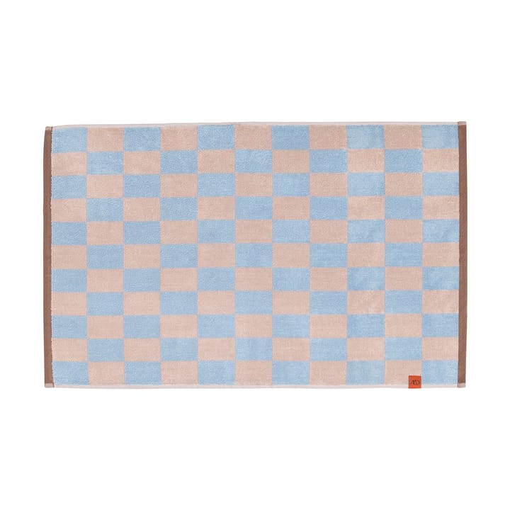 Retro badrumsmatta 50x80 cm - Light Blue - Mette Ditmer