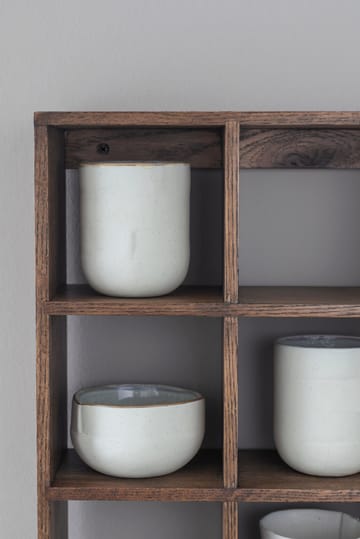 Showcase vägghylla 40x53 cm - Dark oiled oak - Mette Ditmer