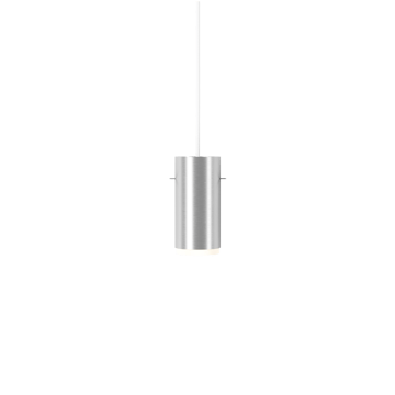 Moebe Tube pendel small Ø8 cm - Borstad aluminium - MOEBE