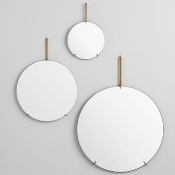 Moebe Wall mirror Ø 30 cm - Mässing - MOEBE