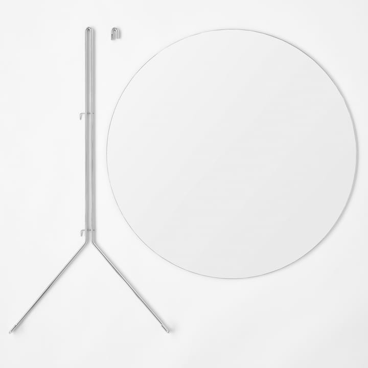 Moebe wall mirror Ø 70 cm, Krom MOEBE