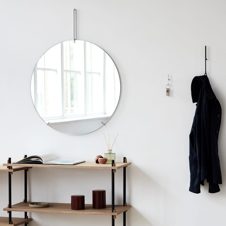 Moebe wall mirror Ø 70 cm, Krom MOEBE