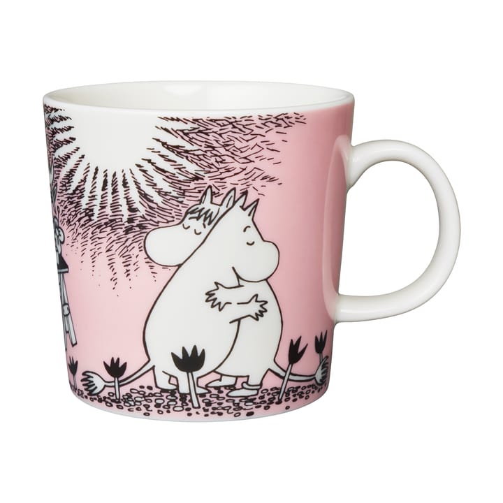 Kärlek Muminmugg - rosa - Moomin Arabia