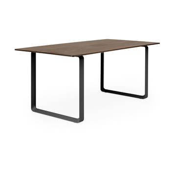 70/70 matbord 170x85 cm - Solid smoked oak-Black - Muuto