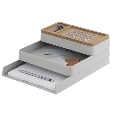 Arrange Desktop bricka 12x25 cm - Grey - Muuto