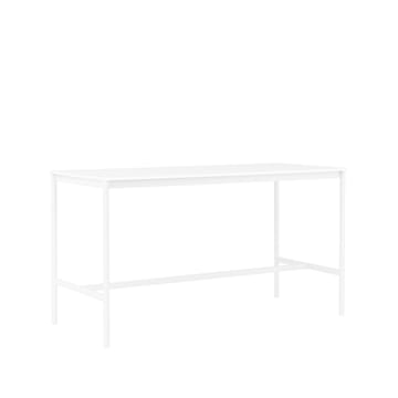 Base High barbord - white laminate-vitt stativ-b85 l190 h105 - Muuto