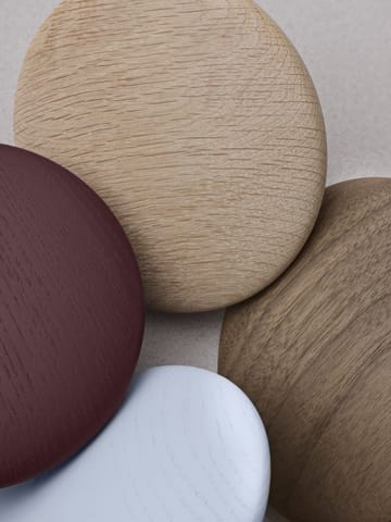 Dots wood krok dark stained brown - Ø6,5 cm - Muuto