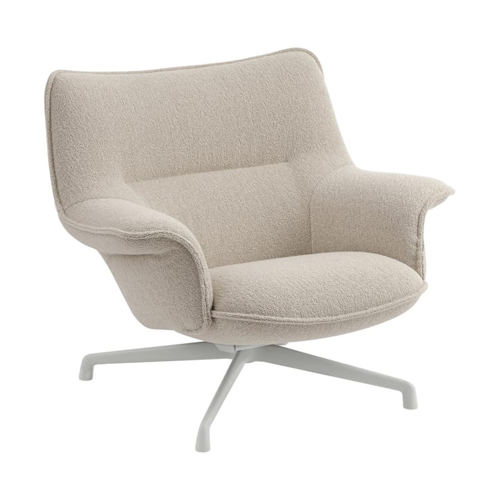 Doze fåtölj låg swivel base - Hearth 7-grey - Muuto