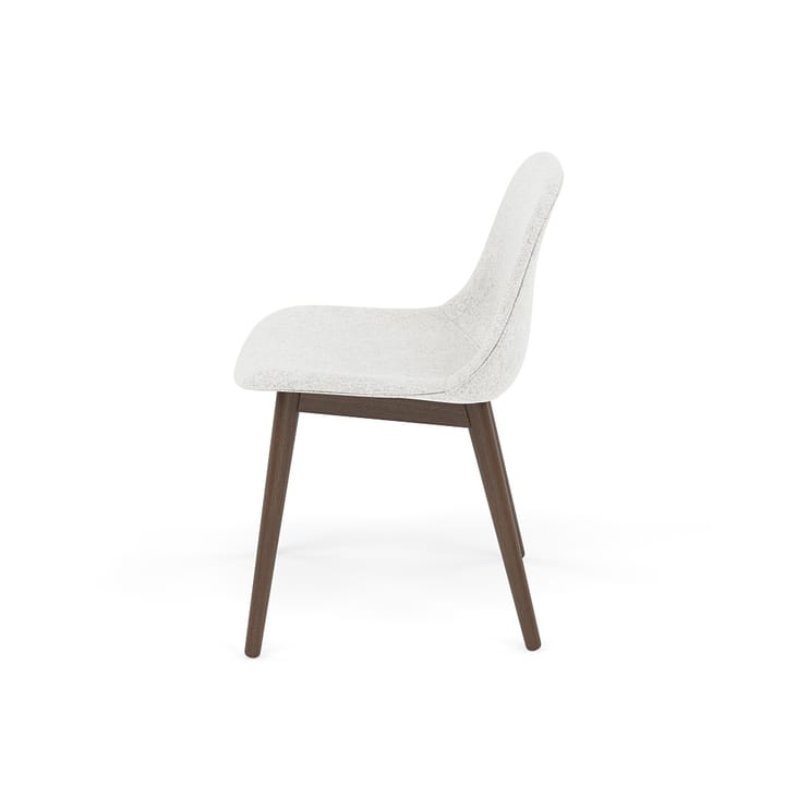 Fiber Side Chair med träben, Hallingdal nr110-stained dark brown Muuto