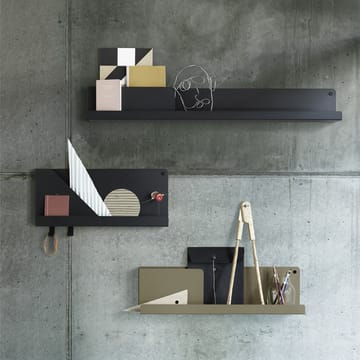 Folded hylla 29,5x40 cm - Grey - Muuto