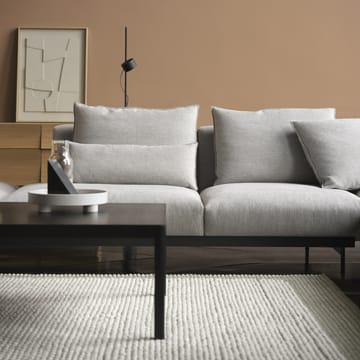 In Situ modulsoffa 3-sits configuration 2 - Clay 12-Black - Muuto