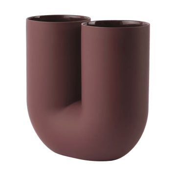 Kink vas 26 cm - Deep red - Muuto