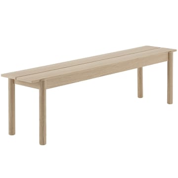 Linear träbänk ek - 170 cm - Muuto