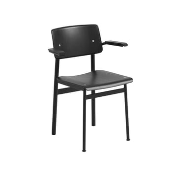 Loft karmstol med armstöd - Black-Black - Muuto