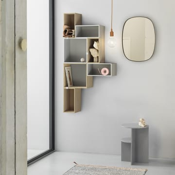 Mini förvaringssystem medium - Light grey - Muuto