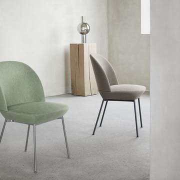 Oslo sidostol tygklädd - Ocean 3-Anthracite black - Muuto