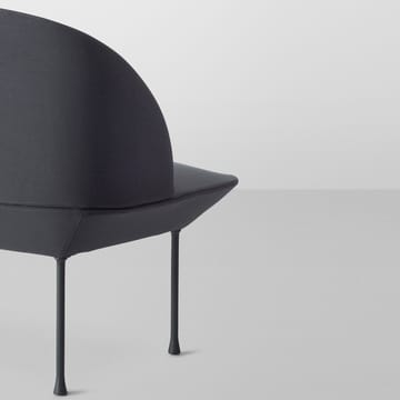 Oslo soffa 2-sits - Steelcut 180-Dark grey - Muuto