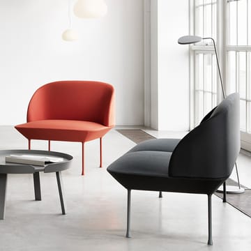 Oslo soffa 2-sits - Steelcut 180-Dark grey - Muuto