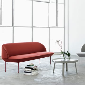 Oslo soffa 2-sits - Steelcut 180-Dark grey - Muuto