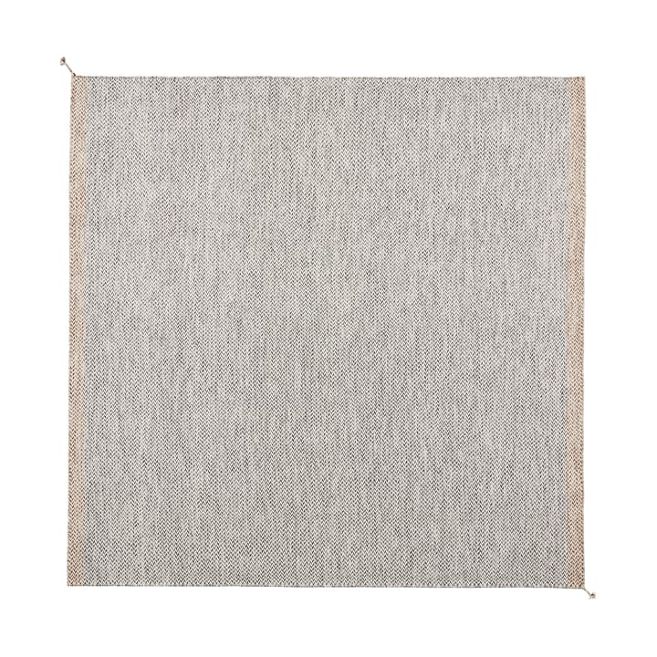 Ply ullmatta 240x240 cm - Black-white - Muuto