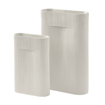 Ridge vas 48,5 cm - Off white - Muuto