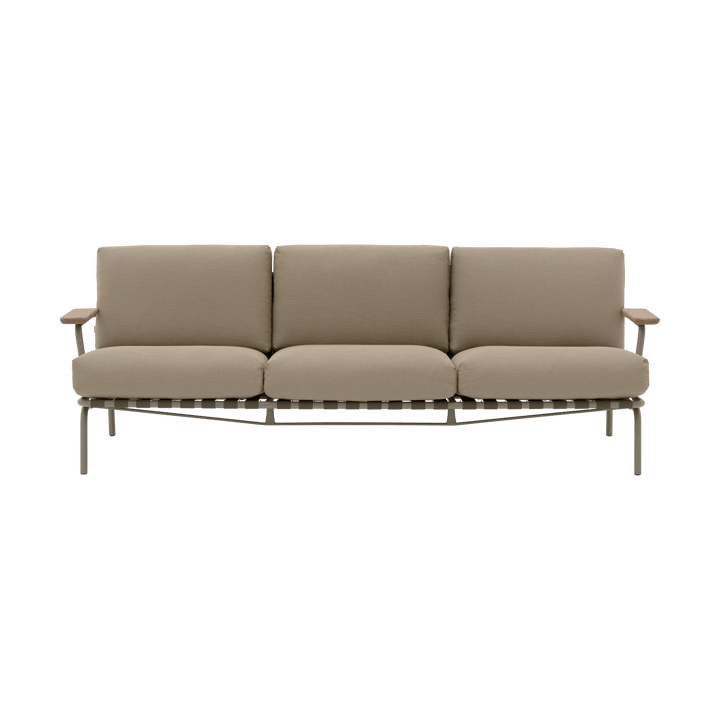 Settle soffa 3-sits - Ribbed Weave 5 Taupe - Muuto