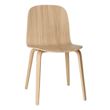 Visu stol träbas - Oak - Muuto