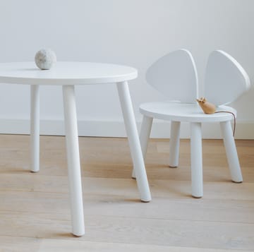 Mouse Chair barnstol - Vit - Nofred