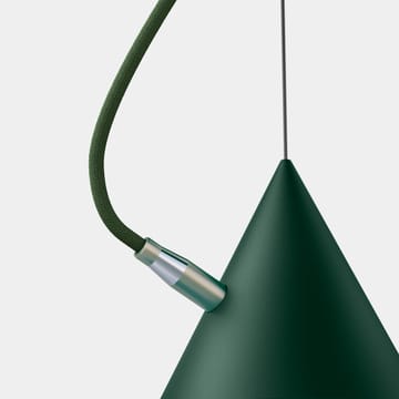 Castor pendel 60 cm - British racing green-mörkgrön-mässing - Noon