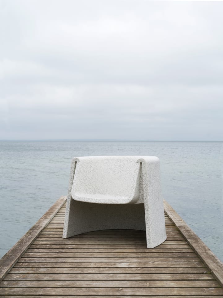 Bit Lounge Chair fåtölj - Vit - Normann Copenhagen