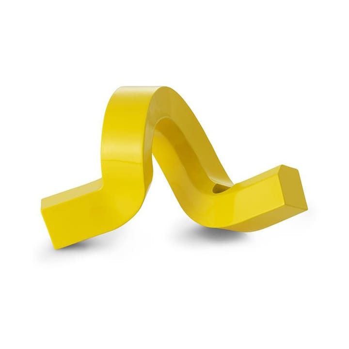 Crooked ljusstake 1 - Yellow - Normann Copenhagen