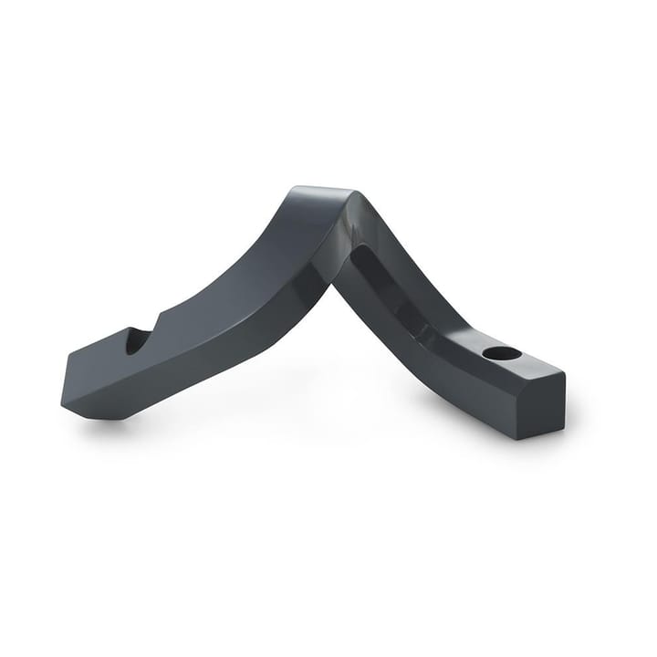 Crooked ljusstake 2, Grey Normann Copenhagen