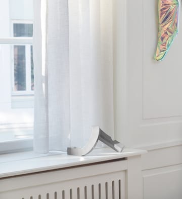 Crooked ljusstake 2 - Warm grey - Normann Copenhagen