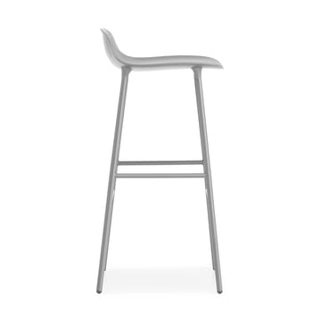 Form barstol metallben 75 cm - grå - Normann Copenhagen