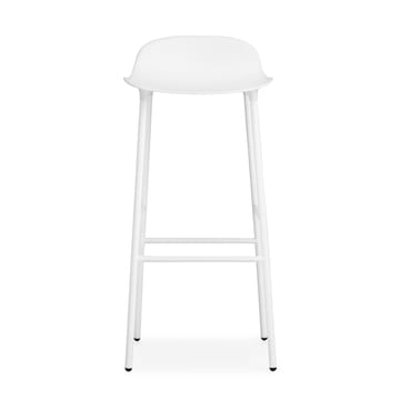 Form barstol metallben 75 cm - vit - Normann Copenhagen