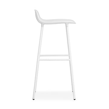 Form barstol metallben 75 cm - vit - Normann Copenhagen