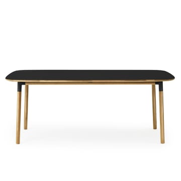 Form bord 95x200 cm - svart - Normann Copenhagen