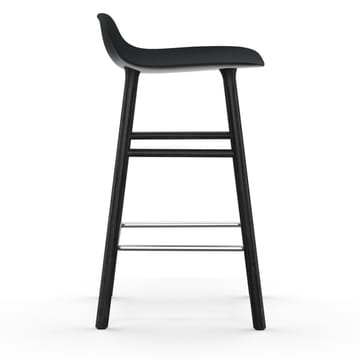 Form Chair barstol lackerade ekben 65 cm - svart - Normann Copenhagen