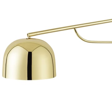 Grant vägglampa - brass, liten- stål, granit - Normann Copenhagen