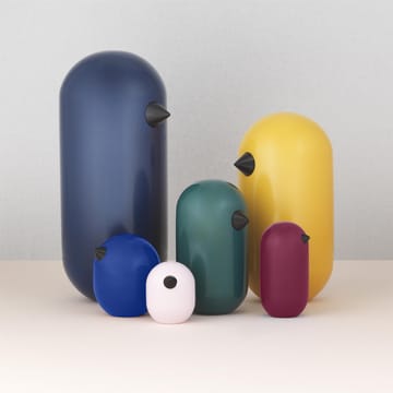 Little Bird figur - blå, 4,5 cm - Normann Copenhagen