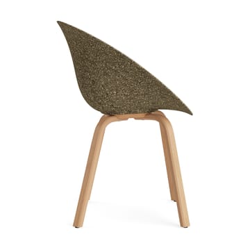 Mat Armchair karmstol framsideklädd - Hallingdal 110-seaweed-beech - Normann Copenhagen